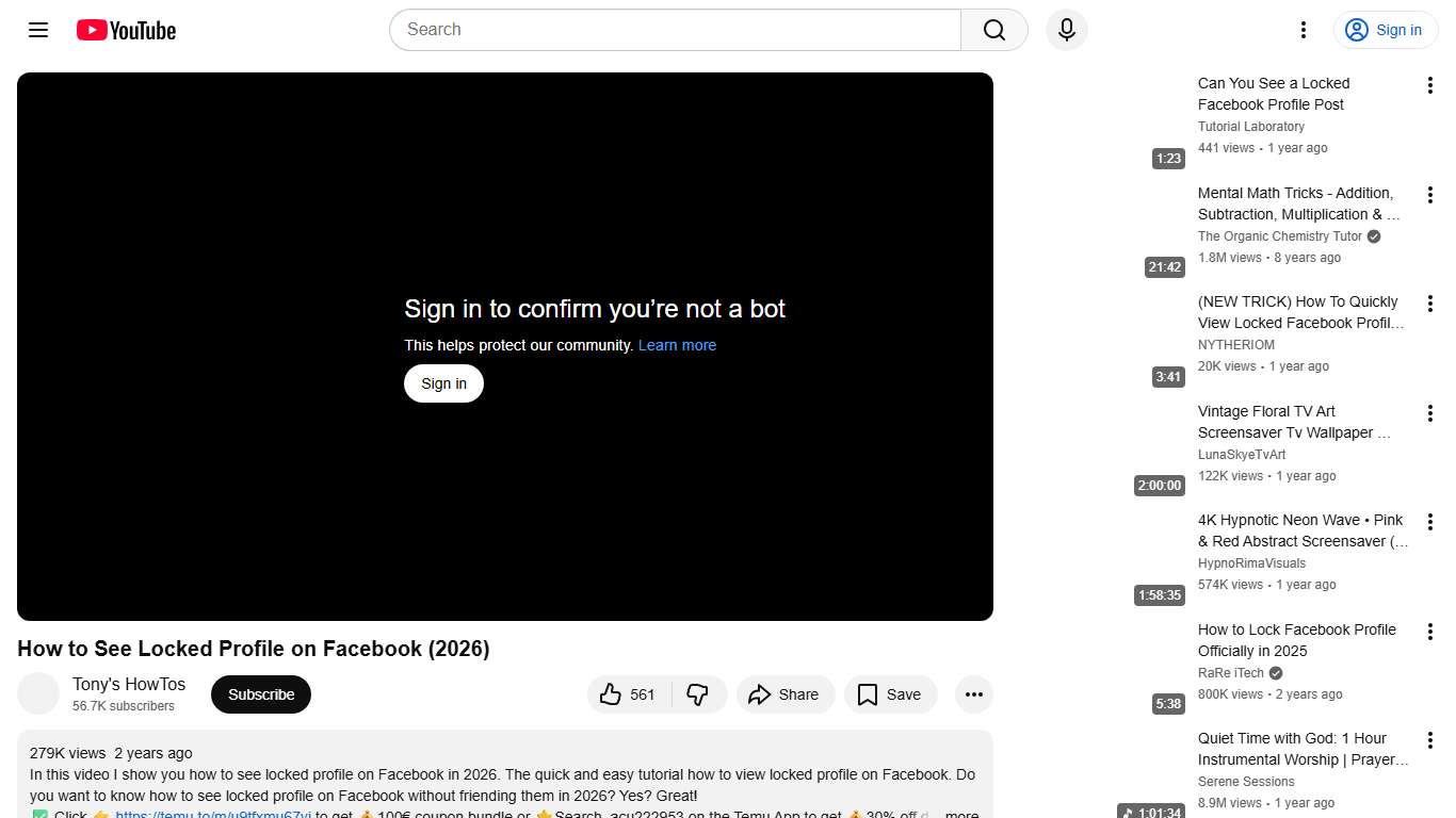 How to See Locked Profile on Facebook (2026) - YouTube